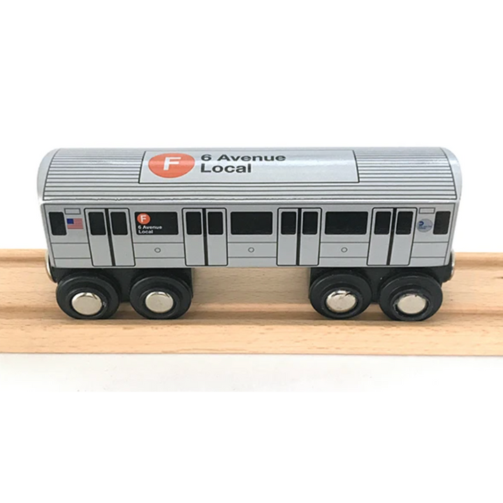 New York City Subway Wooden Railway by Munipals