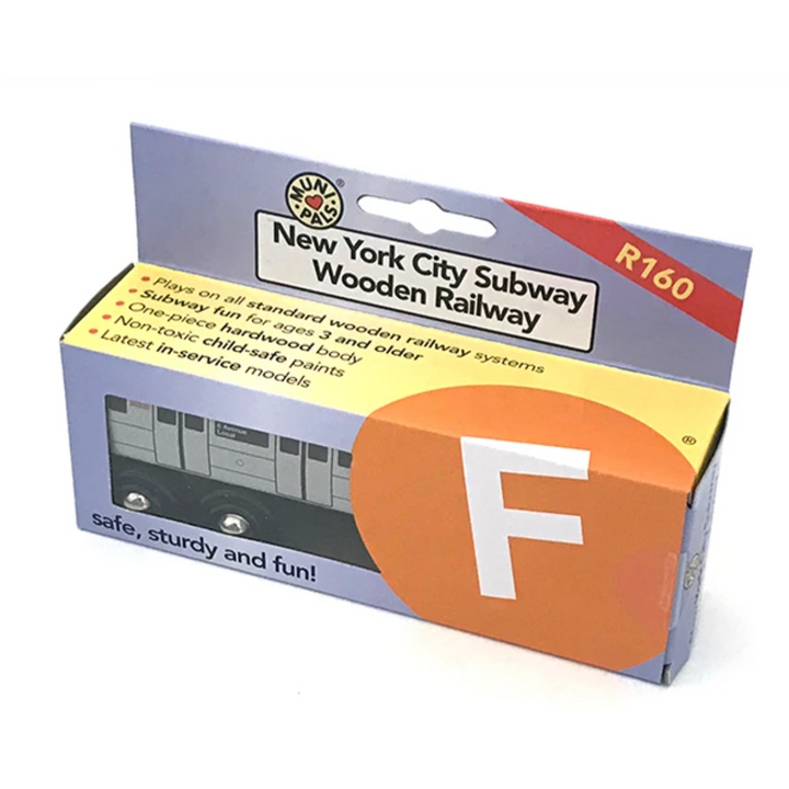 New York City Subway Wooden Railway by Munipals