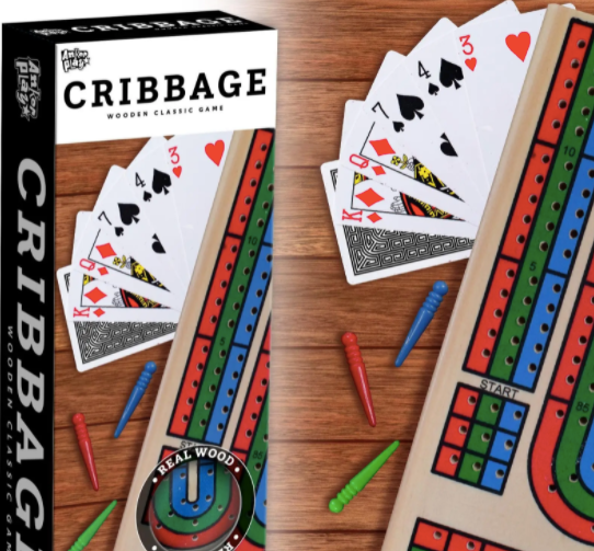 Cribbage wooden classic game