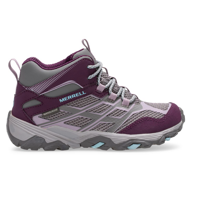 Merrell Moab FST Mid A/C Waterproof Kids Boot (Little Kid / Bid Kid )