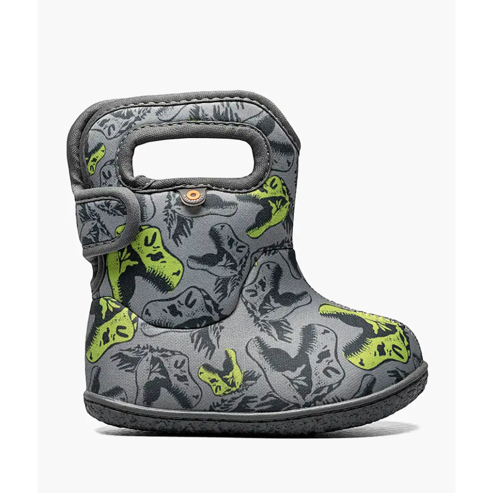 Baby Bogs Cool Dinos Waterproof Boots w/ Handles (Toddler)