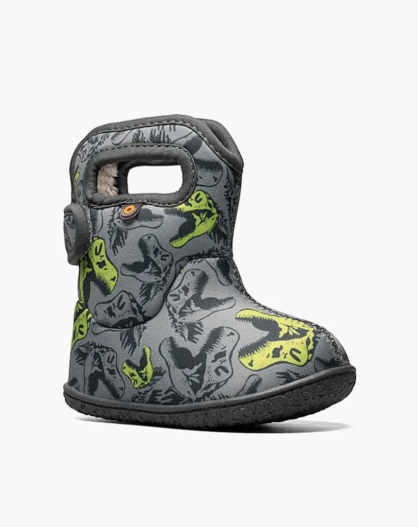 Baby Bogs Cool Dinos Waterproof Boots w/ Handles (Toddler)