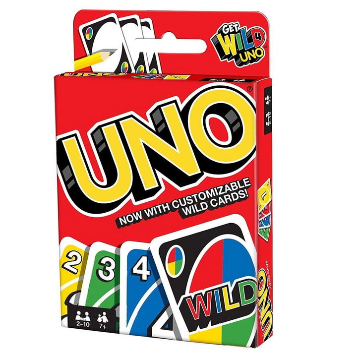 UNO Card Game Now Wiith Customizable Wild Cards !