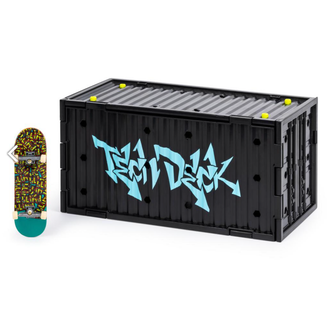 Tech Deck - Transforming SK8 Container with Ramp Set and Skateboard