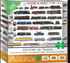 History of Trains - 500pc Jigsaw Puzzle by EuroGraphics