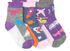 Dino Socks in Purple/Pink-1 pair