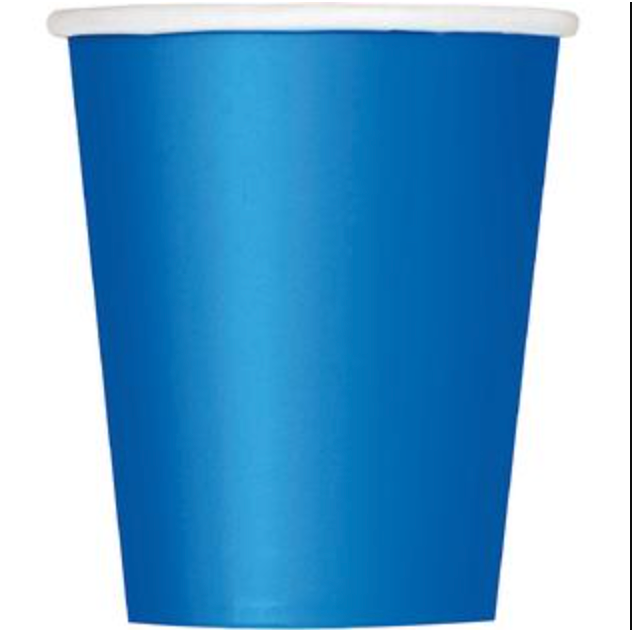 Unique 9oz paper cups 8 count
