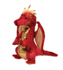 Eugene the Standing Red and Gold Plush Dragon by Douglas