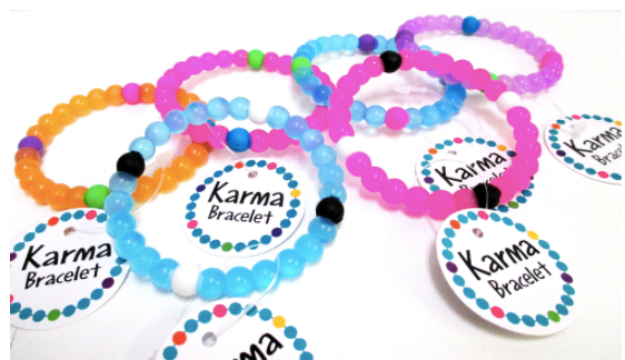 Confetti and Friends Karma bracelet-1 per order