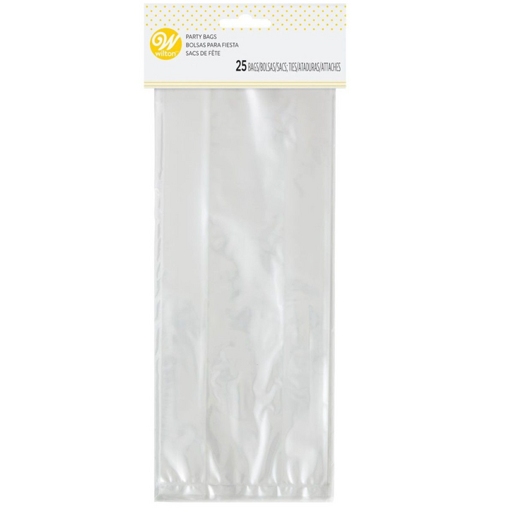 WILTON CLEAR PARTY BAGS PK/25