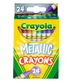 Crayola Metallic Crayons, 24 Count
