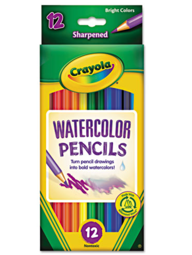 Crayola Watercolor Pencils, 12 Count