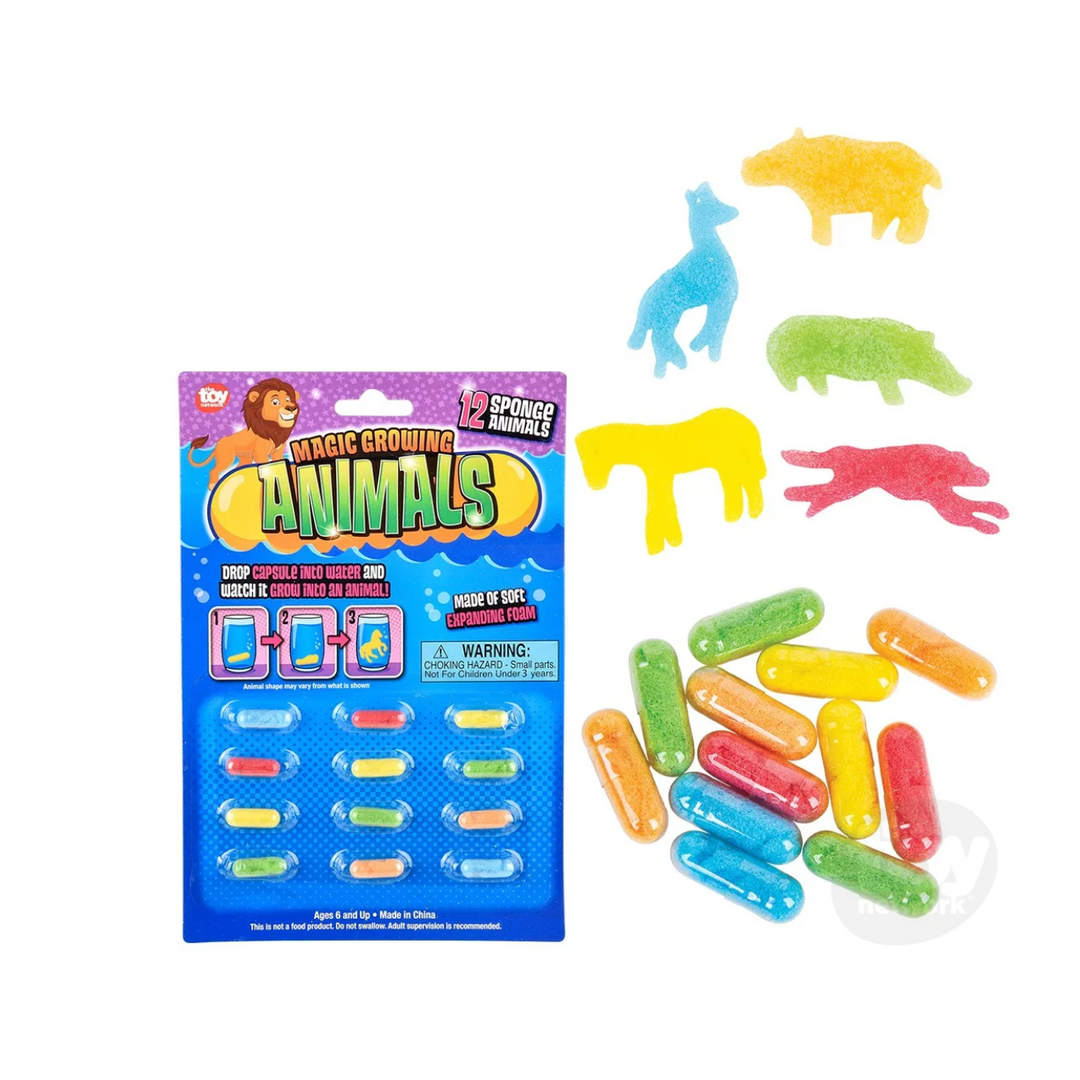 Magic Growing Animal Capsules