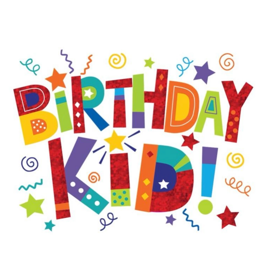 Birthday Kid gift enclosure