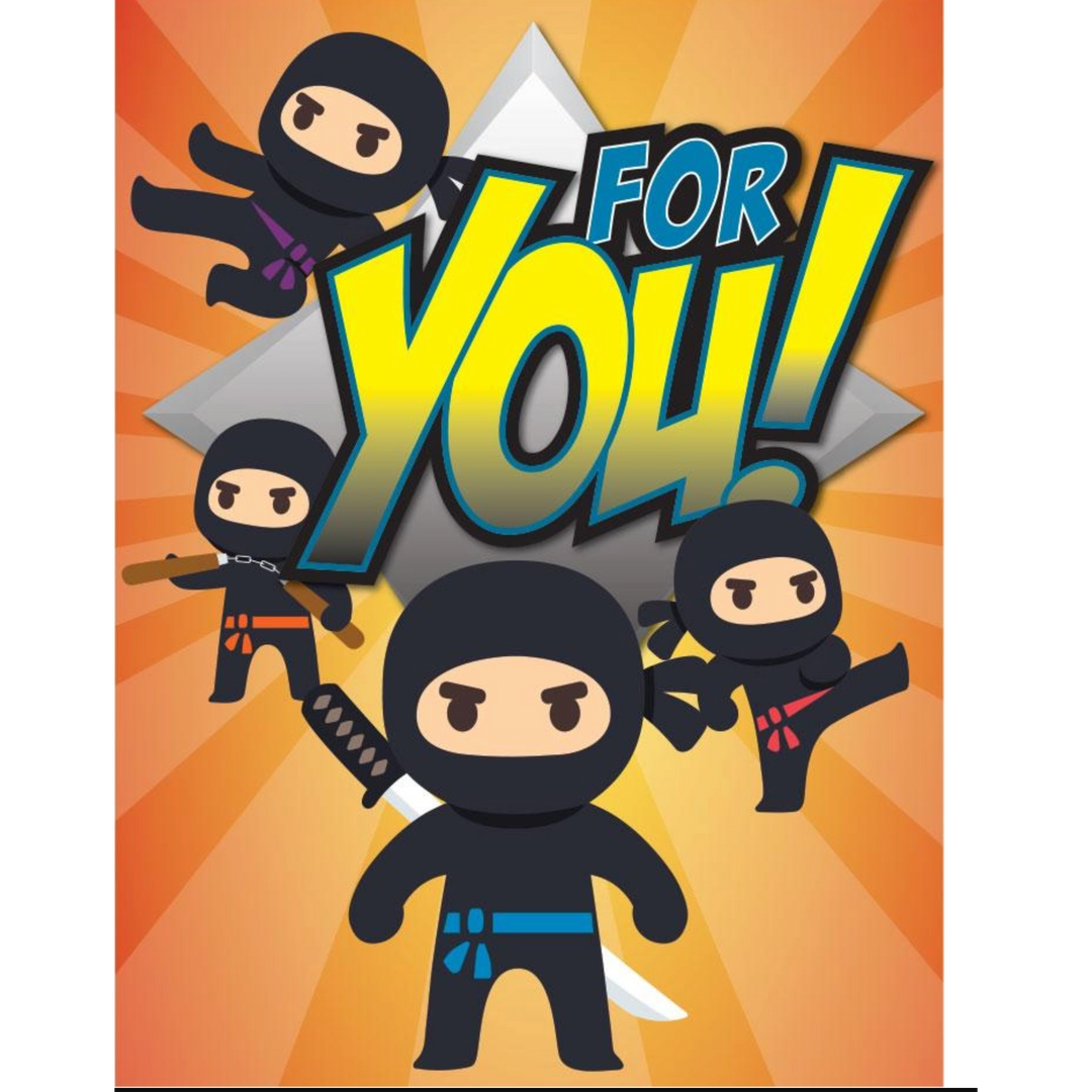 Little Ninjas Gift Enclosure