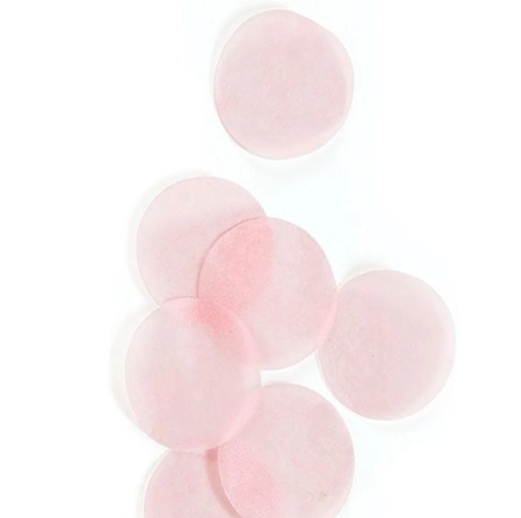TISSUE PAPER CONFETTI CIRCLES- Light Pink