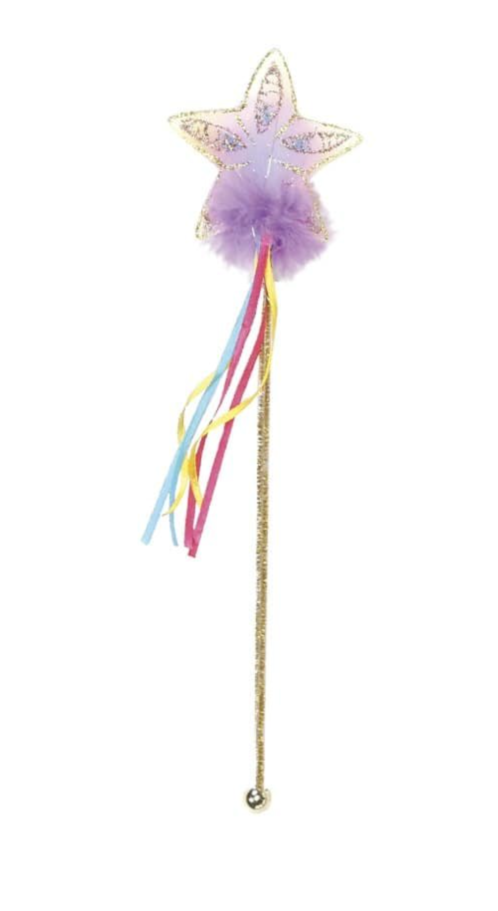 Glitter Star Rainbow Wand