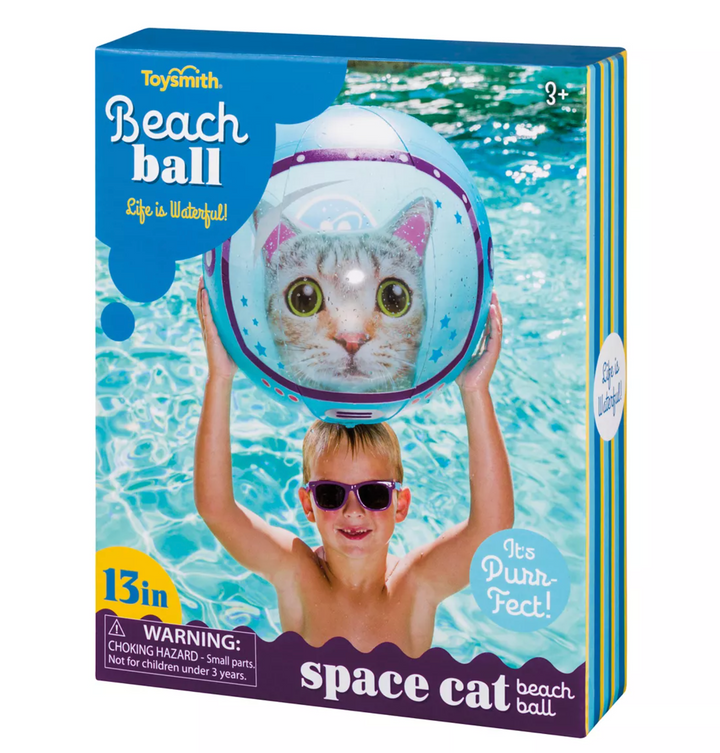 Toysmith Spacecat Beach Ball