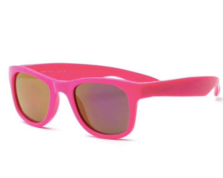 Real Shades Surf Sunglasses for Youth - Ages 7+, Unbreakable, Iconic 80s Style, 100% UVA UVB Protection