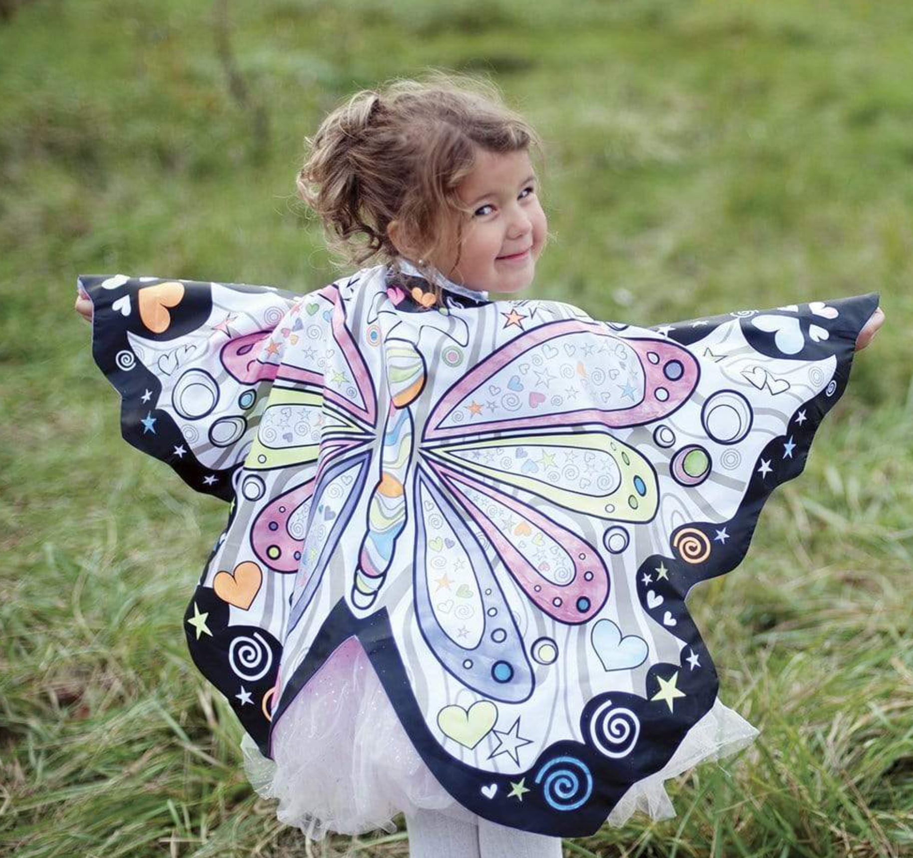Colour-A-Butterfly Wings Cape