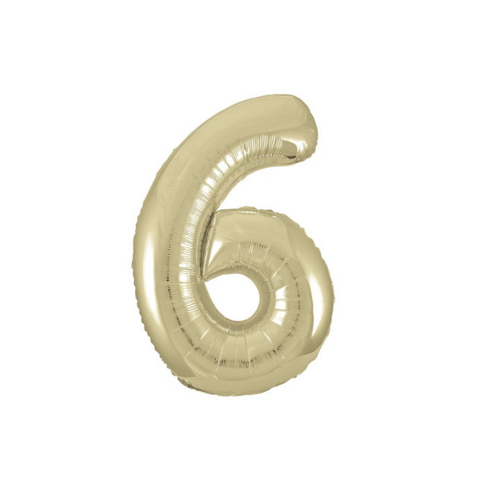 Number Balloons  34"- Gold