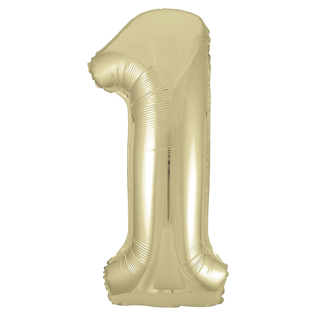 Number Balloons  34"- Gold