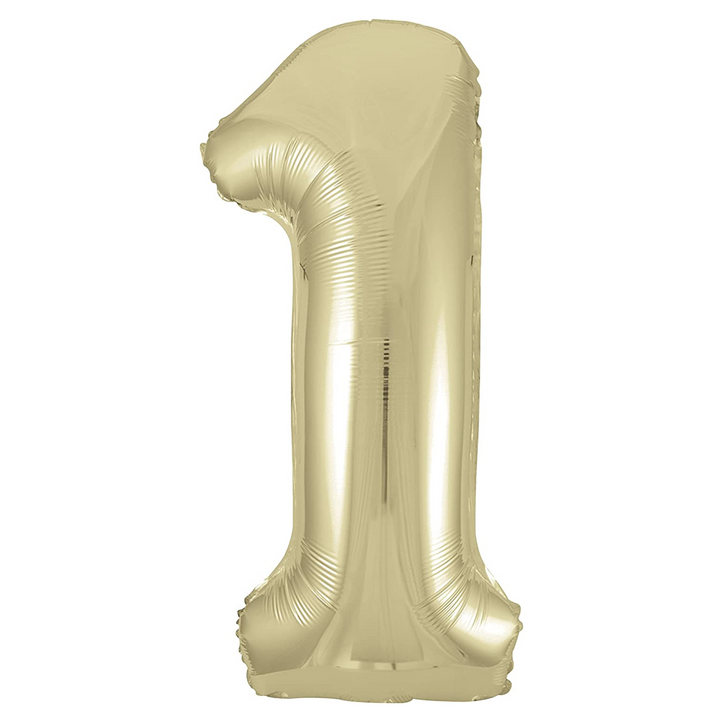 Number Balloons  34"- Gold