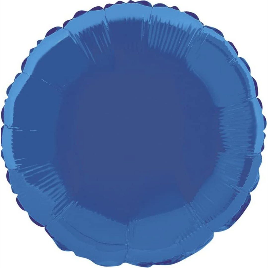 Round Foil Balloon 18" Solid Colors