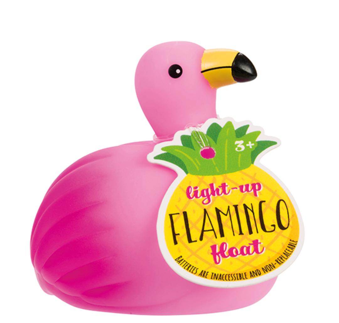 Light Up Flamingo Bath Float