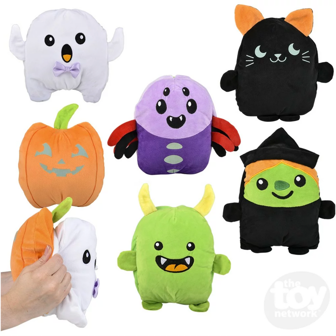 Halloween Reverse Eez Plush 8"- assorted ( 1 per order)