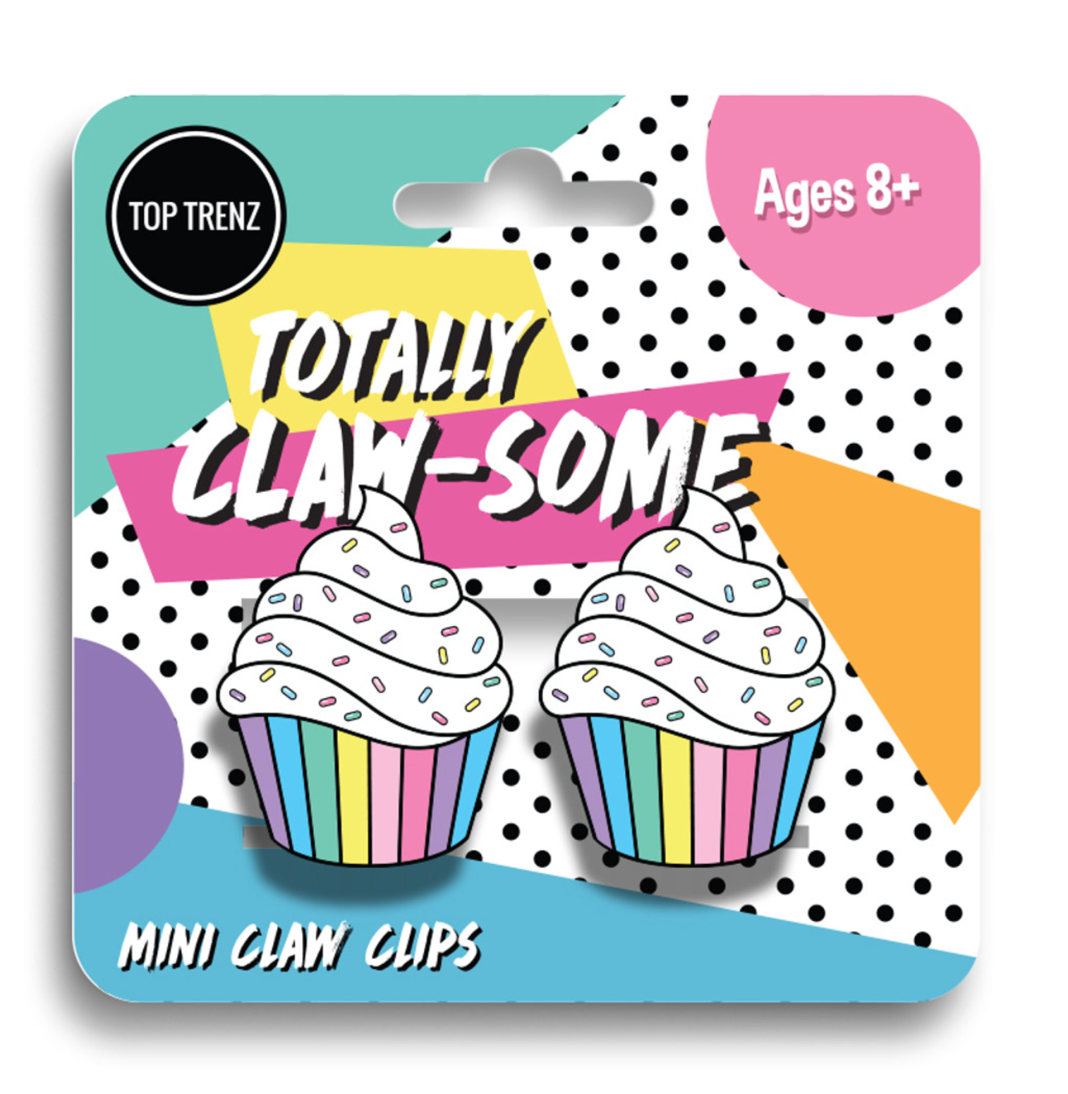 Top Trenz Mini Cupcake Claw Clips