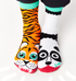 TIGER & PANDA Socks Size 1-3 Yrs