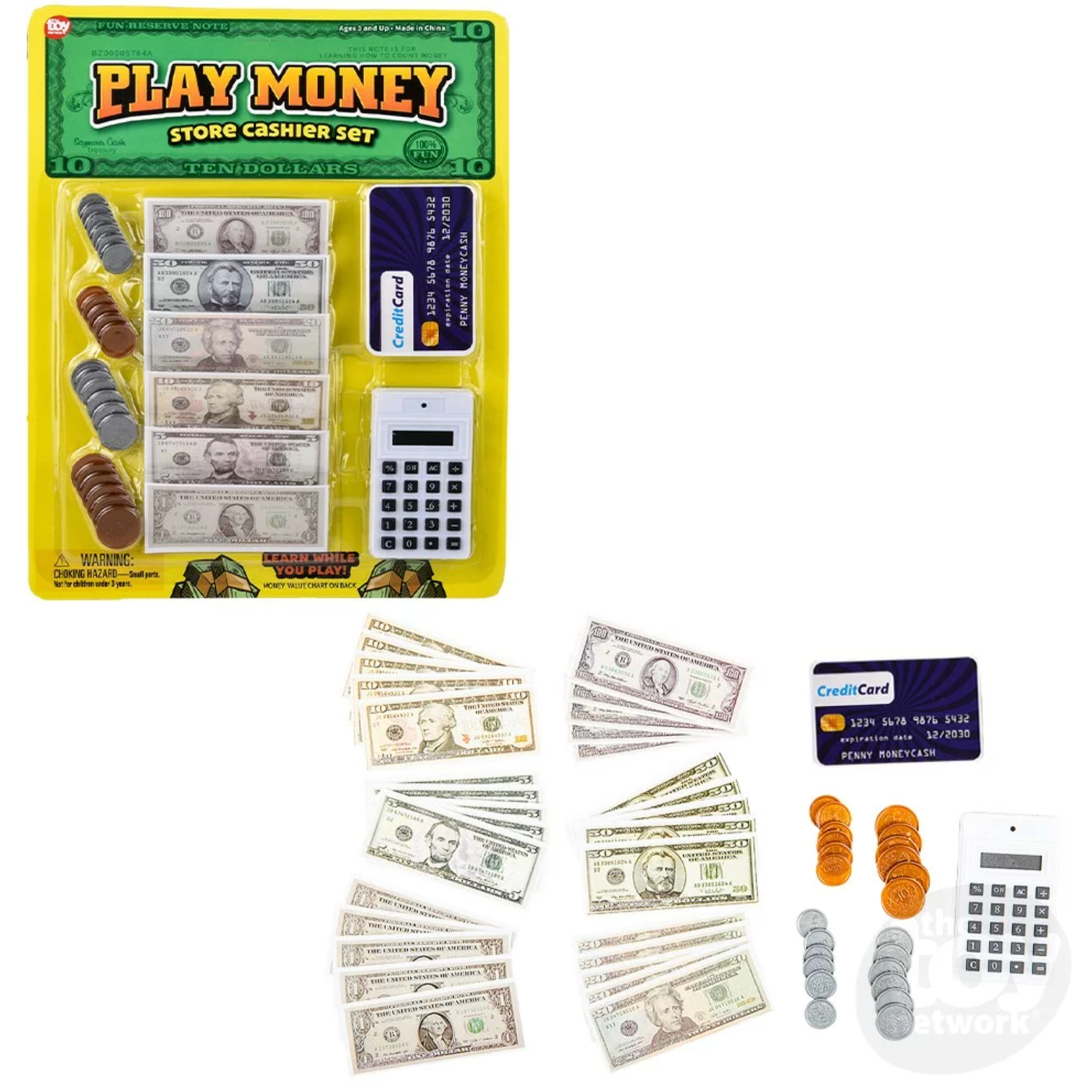 The Toy Network Play Money Set