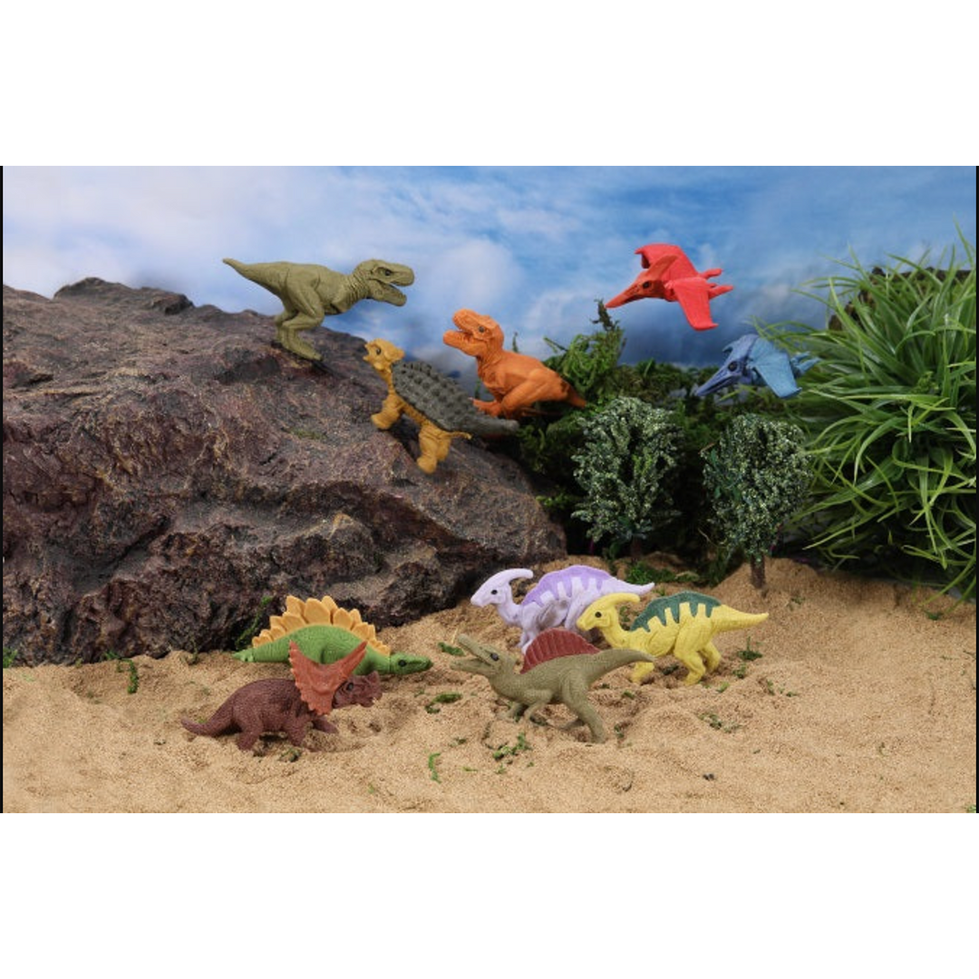 IWAKO DINOSAUR ERASERS