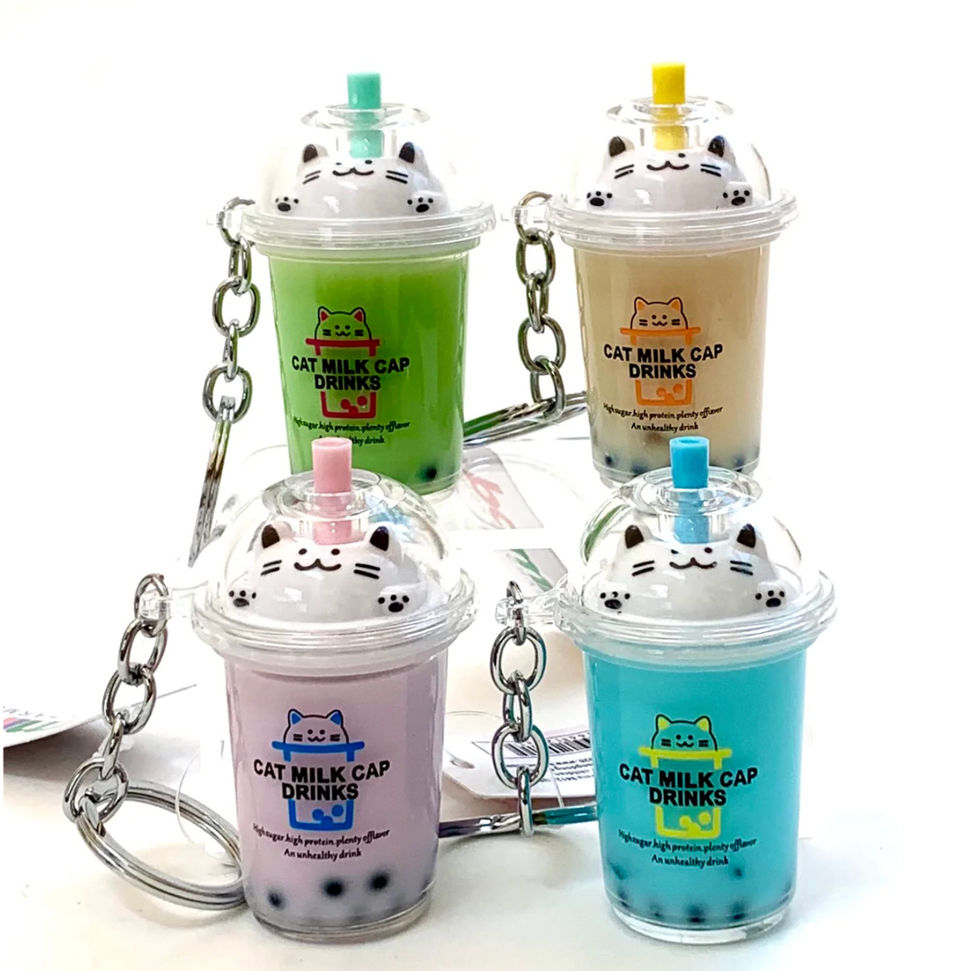 CAT BOBA TEA CHARM