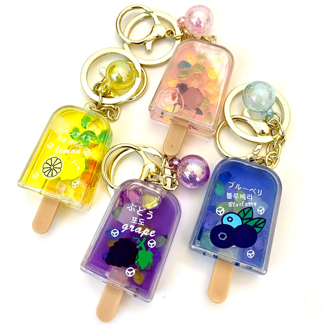 3D Popsicle Key Ring - Random Pick - One Per Order