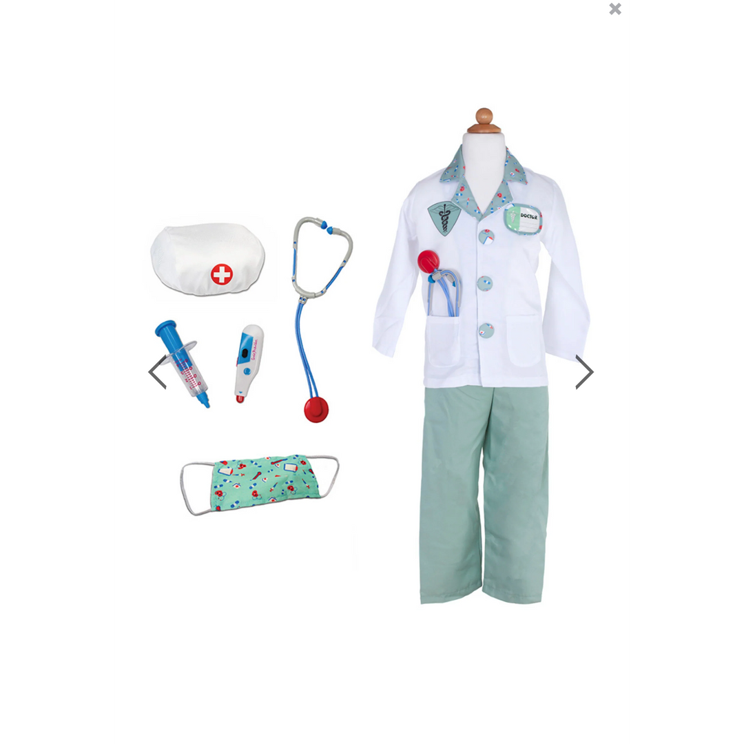 Doctor Costume w/ Accessories size 3/4
