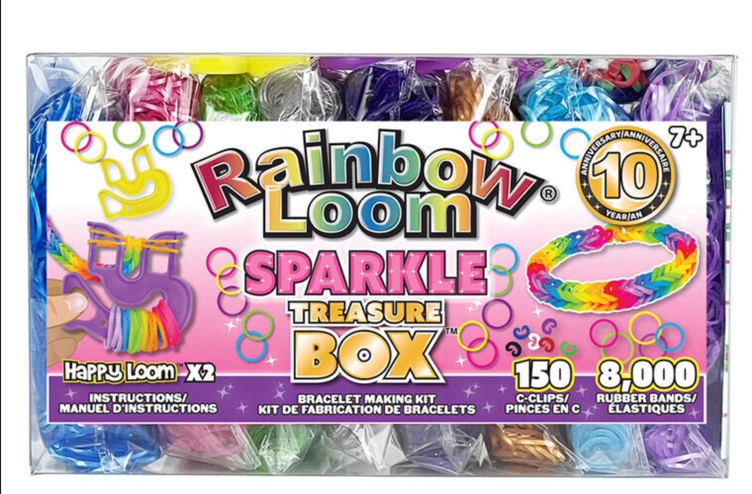 Rainbow Loom Rainbow Loom Treasure Box - Sparkles
