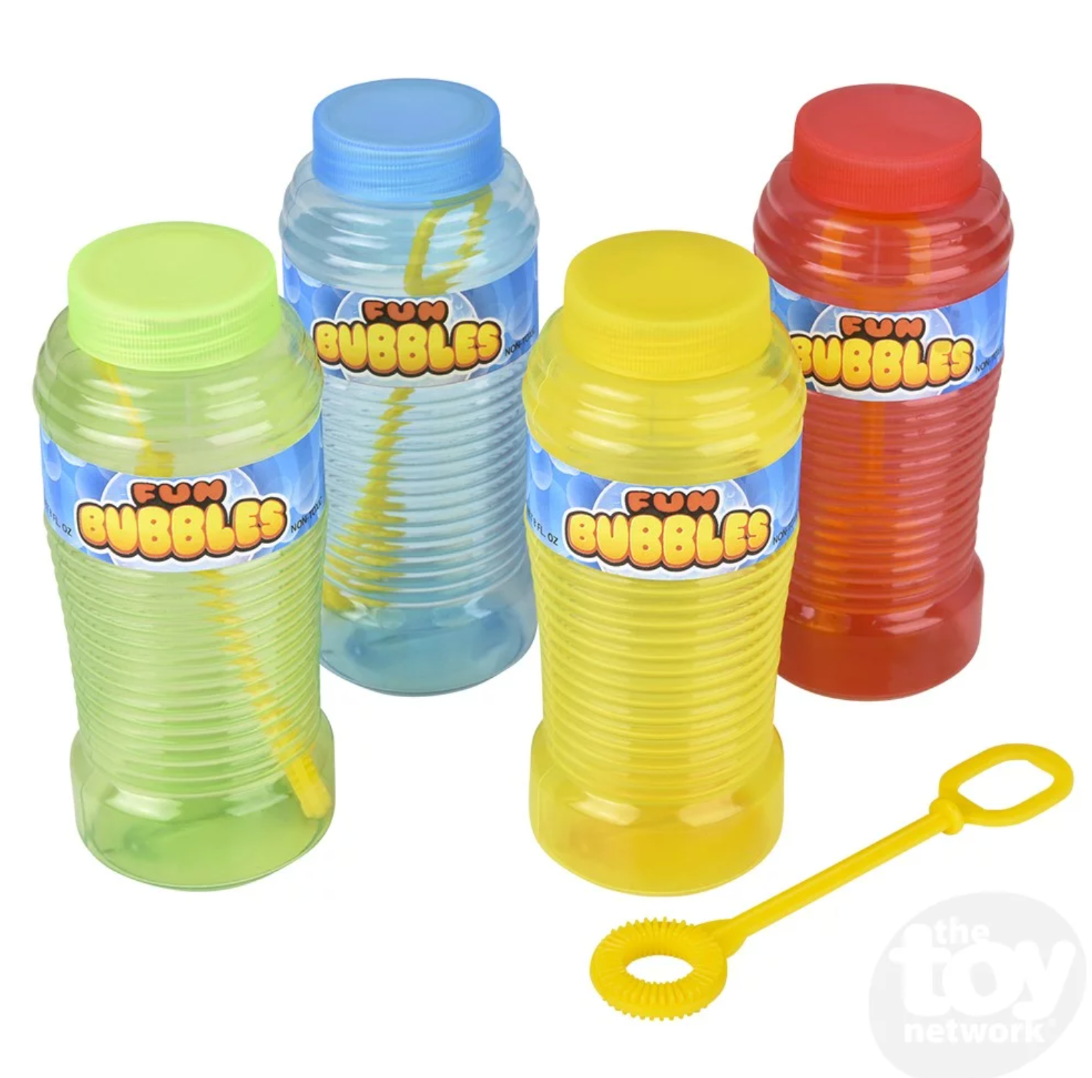 8oz Fun Bubble Bottles-ONE PER ORDER- ASSORTED COLORS