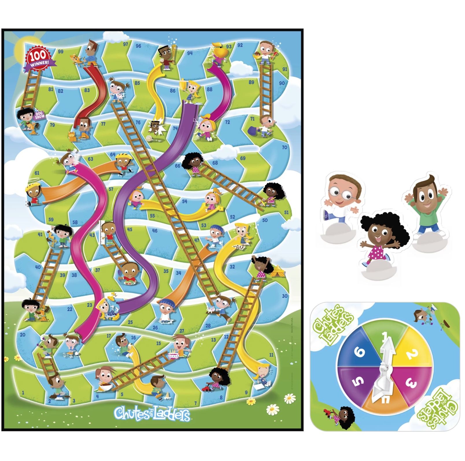 Classic Kids Chutes and Ladders