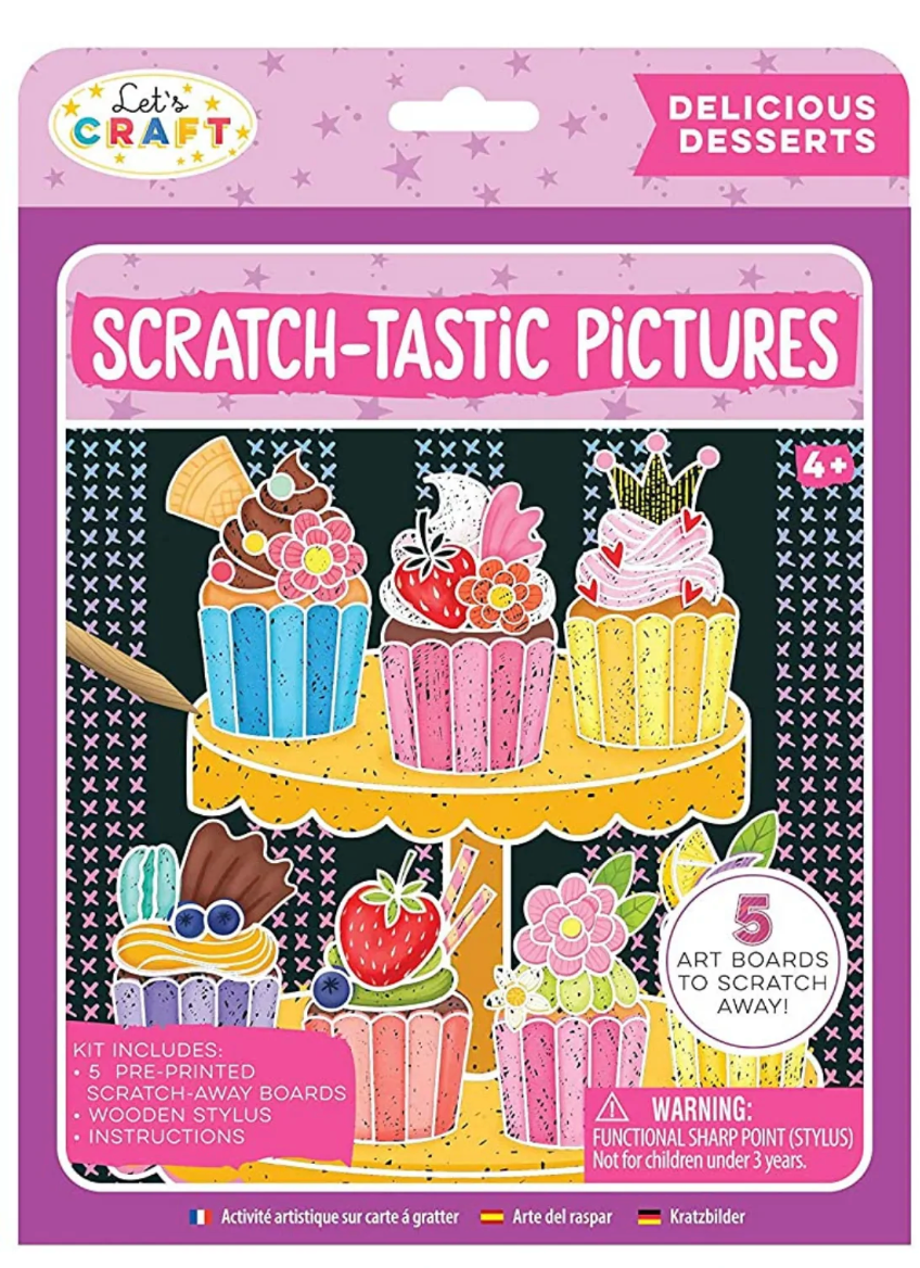 Scratch-Tastic Pictures- assorted