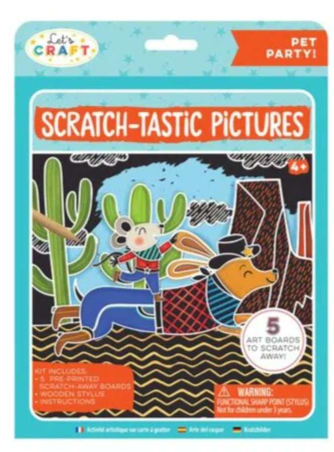Scratch-Tastic Pictures- assorted
