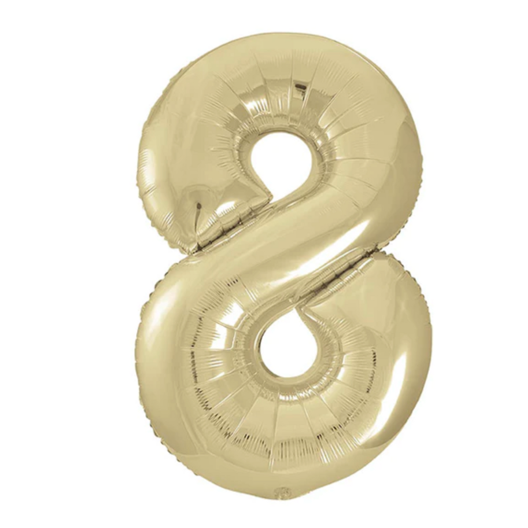 Number Balloons  34"- Gold