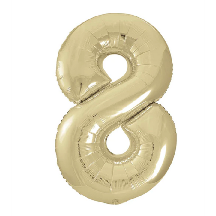 Number Balloons  34"- Gold
