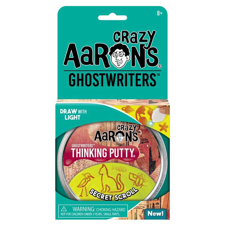 Crazy Aaron’s Ghostwriters Secret Scroll Thinking Putty