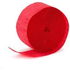 Red Decorating Crepe Paper Roll 81 Feet Streamer