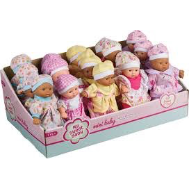Toysmith Mini Babies - Multi Skin Tone - One per order