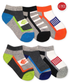 Jefferies Socks Colorful Sport Low Cut Socks 6 Pair Pack