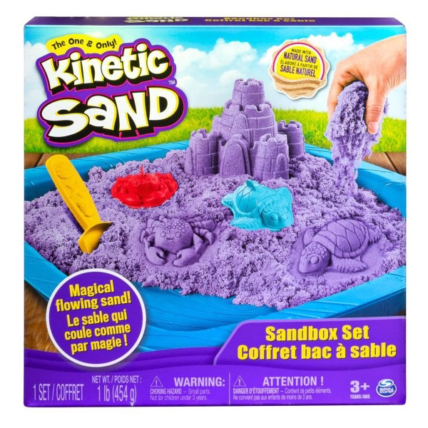 Spin Master Kinetic Sand Box Set - Purple