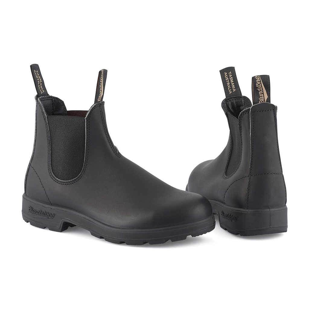BLUNDSTONE ELASTIC SIDED V-CUT BOOT (BIG KID) black 
